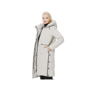 ICEbear Long Coats For Women - Beige Grey