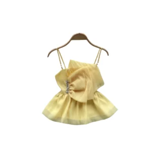 Chiffon Dress - Yellow