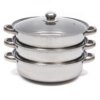 3-Tier Stainless Steel Steamer